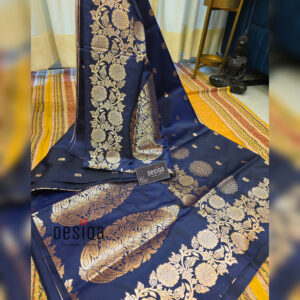 Blue Colour Bangalore Silk Saree