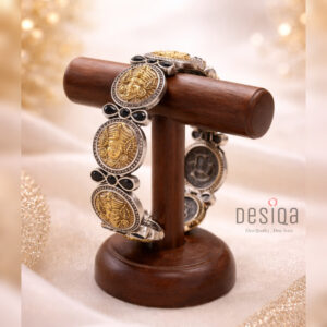 MAYAN ECLIPSE BRACLET - LAKHMI COIN