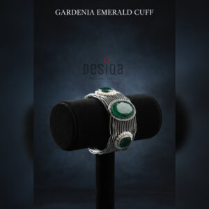GARDENIA EMRALD CUFF