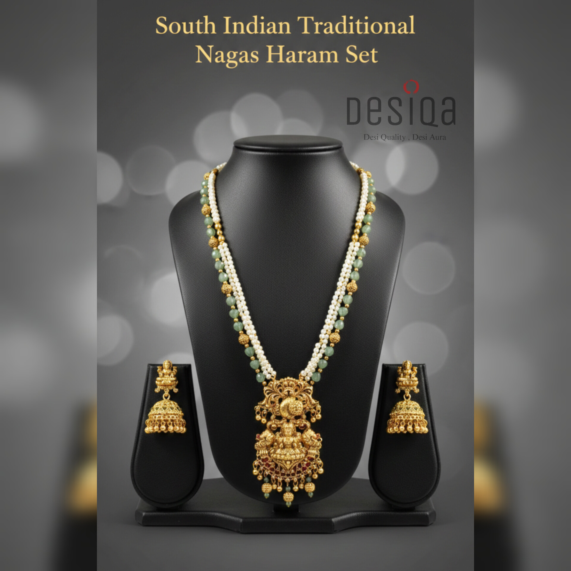 South Indian Traditional Nagas Haram Set