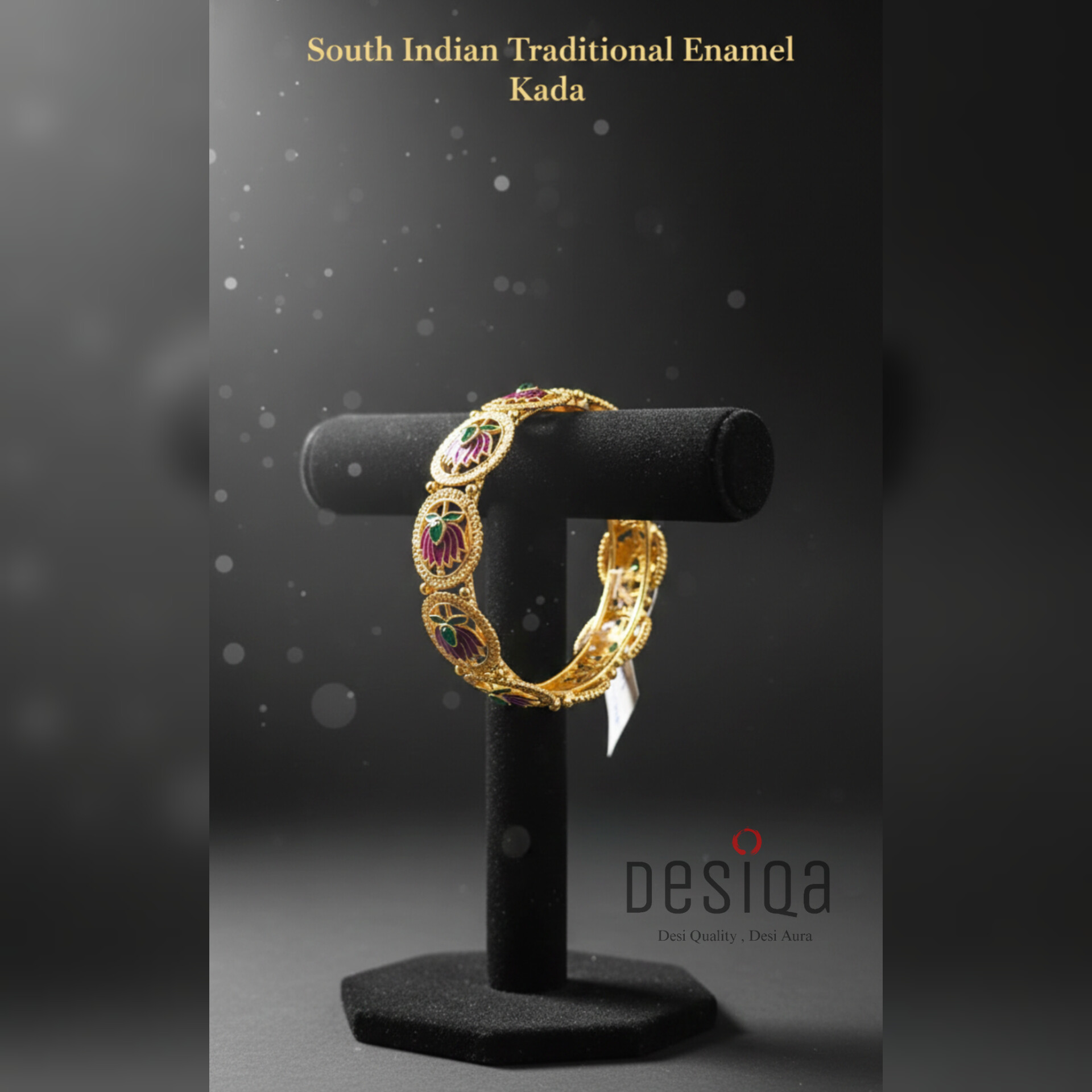 South Indian Traditional Enamel Kada